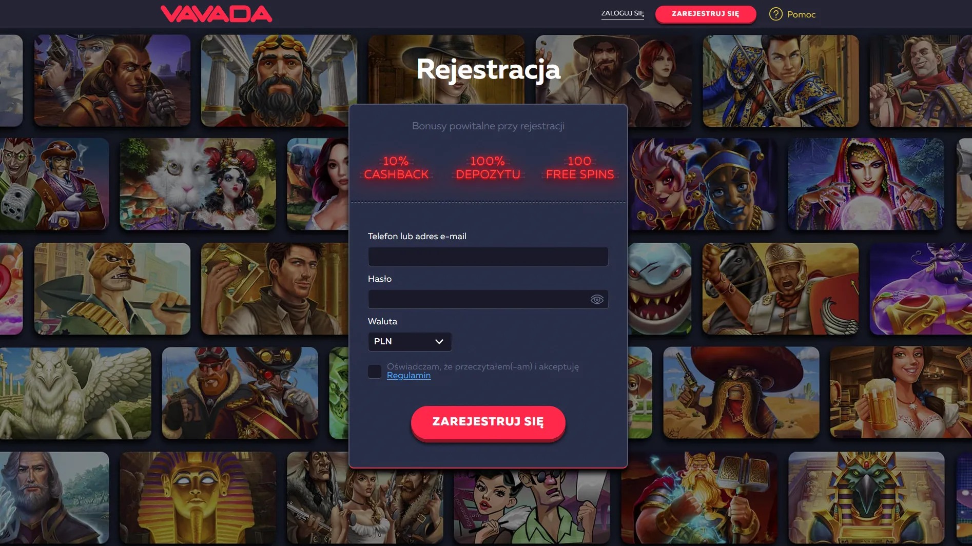 Kod promocyjny Vavada przy rejestracji
